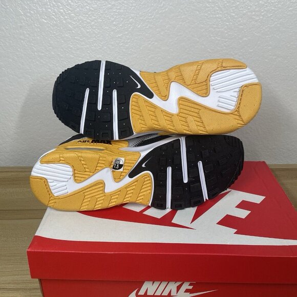 Size 7.5 - Nike Air Max Excee White University Gold Women’s Mid Soles - Picture 8 of 13